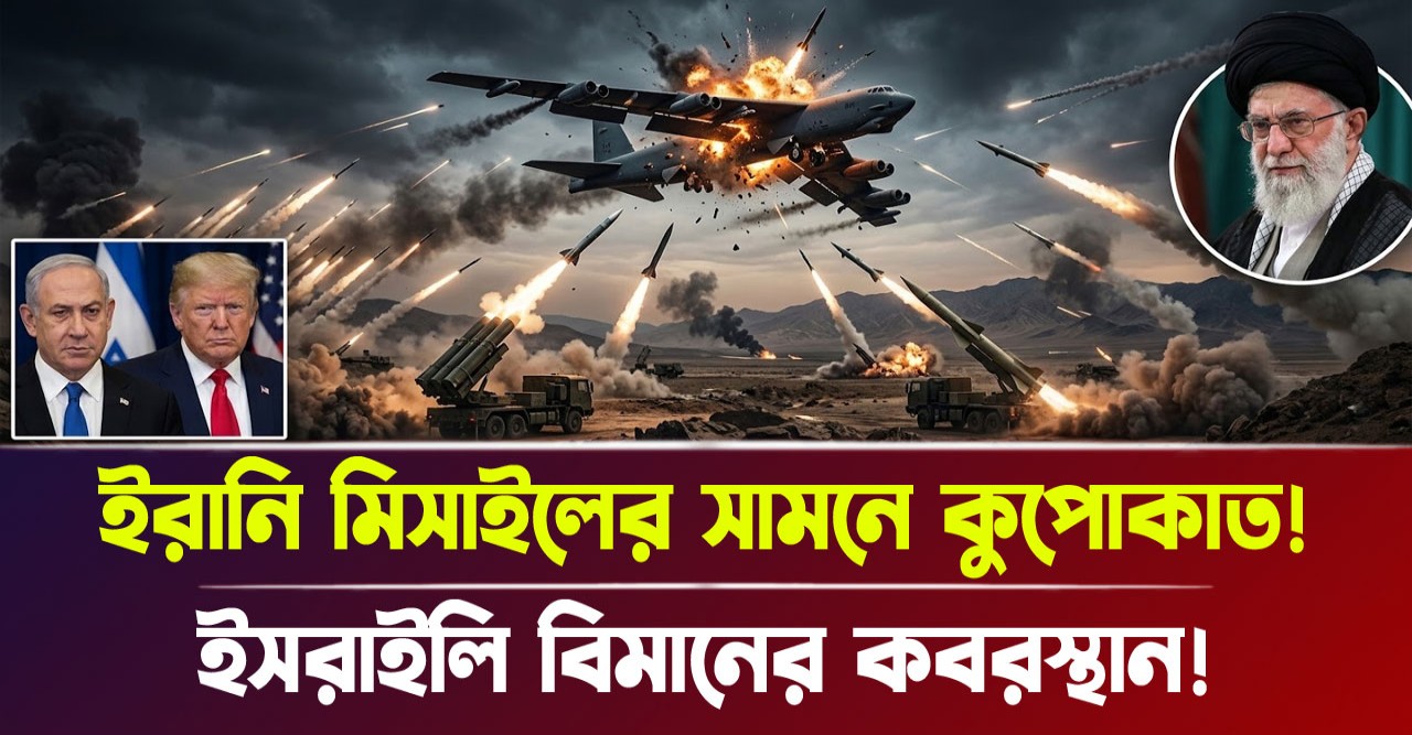 ইরানের আকাশ সীমায় ইসরাইল-আমেরিকার চরম পরাজয়