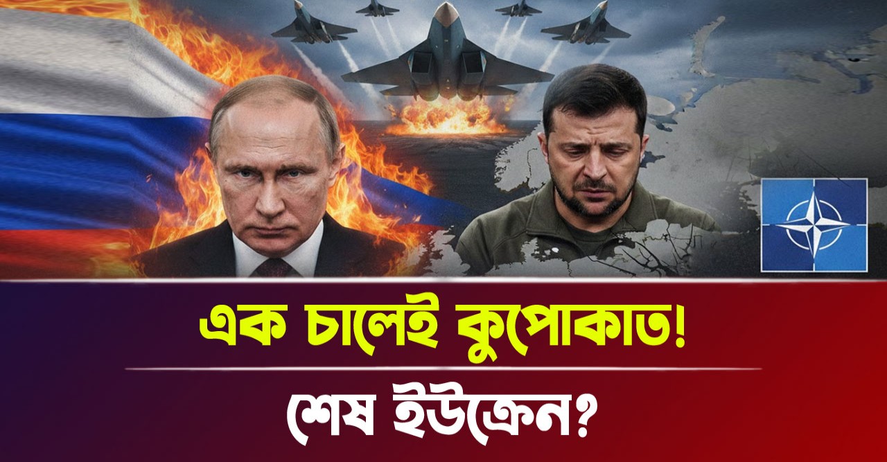 পুতিনের এক চালেই কুপোকাত পশ্চিমারা: ইউক্রেন মানচিত্র থেকে মুছে যাওয়ার পথে? পুতিনের এক চালেই কুপোকাত পশ্চিমারা: ইউক্রেন মানচিত্র থেকে মুছে যাওয়ার পথে?